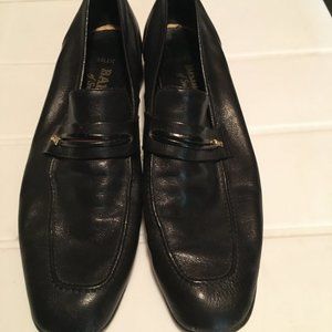 Bally's Salem Slip On Loafers - Men's Sz 10-1/2 N; Black; used
